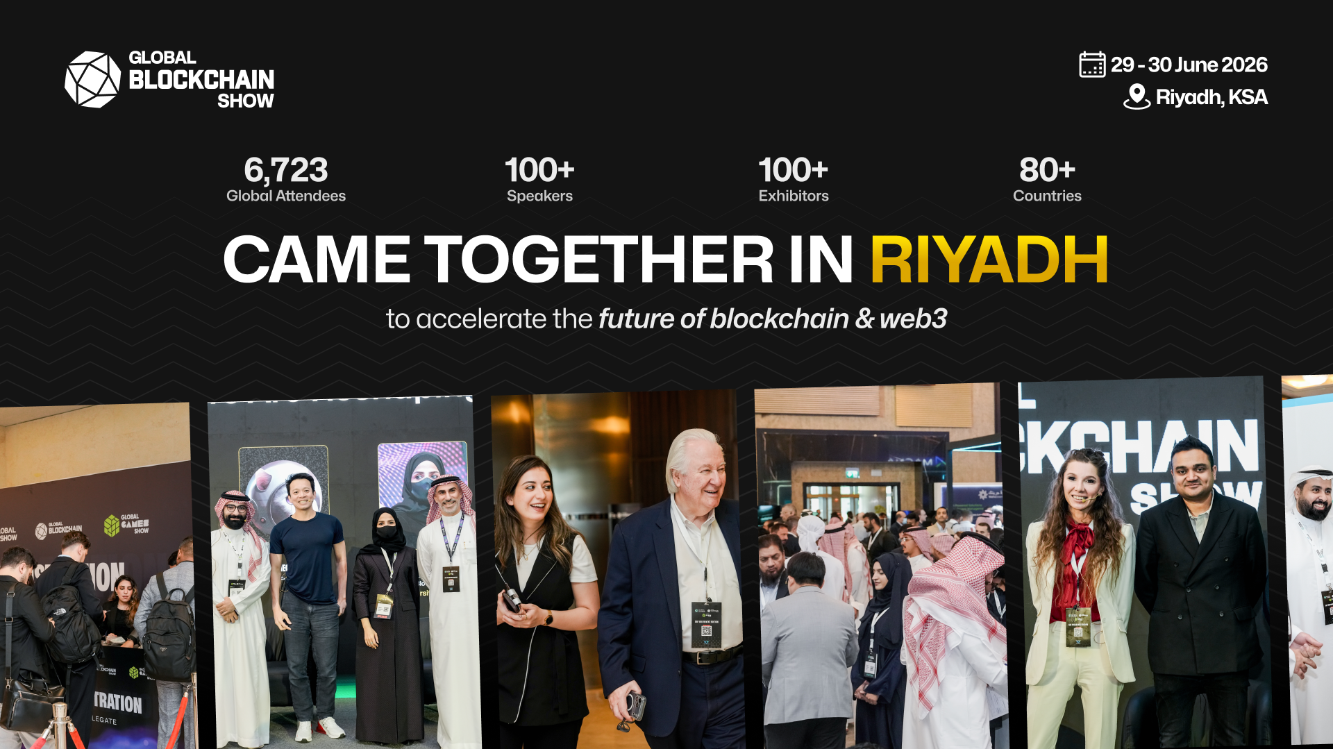 Global Blockchain Show Riyadh Brings Together 6,723 Attendees